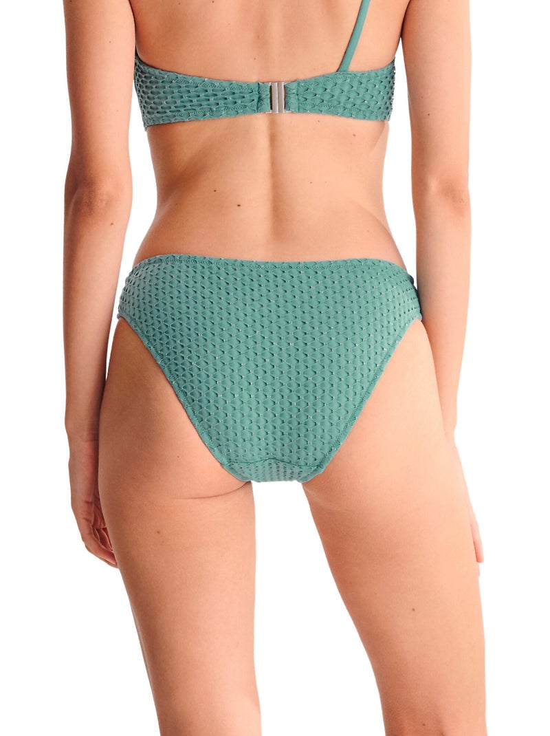 Bikinitop met lage taille egypt Blauw - Kiabi