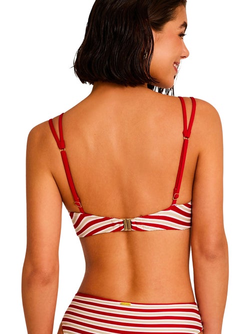 Bikinitop met omsluitende pasvorm sailor - Kiabi Bikinitop met omsluitende pasvorm sailor - Kiabi