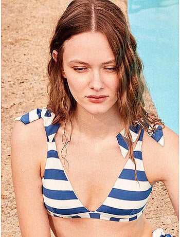 Bikinitop met verwijderbare foam