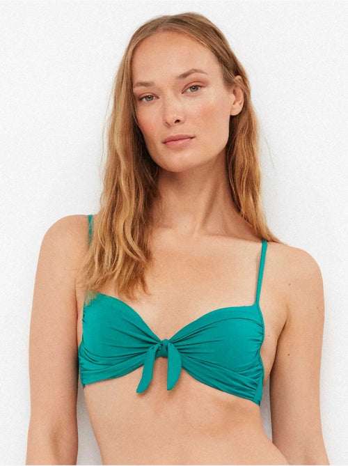 Bikinitop push-up met beugel - Kiabi