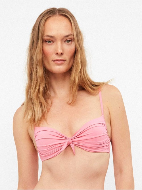Bikinitop push-up met beugel - Kiabi