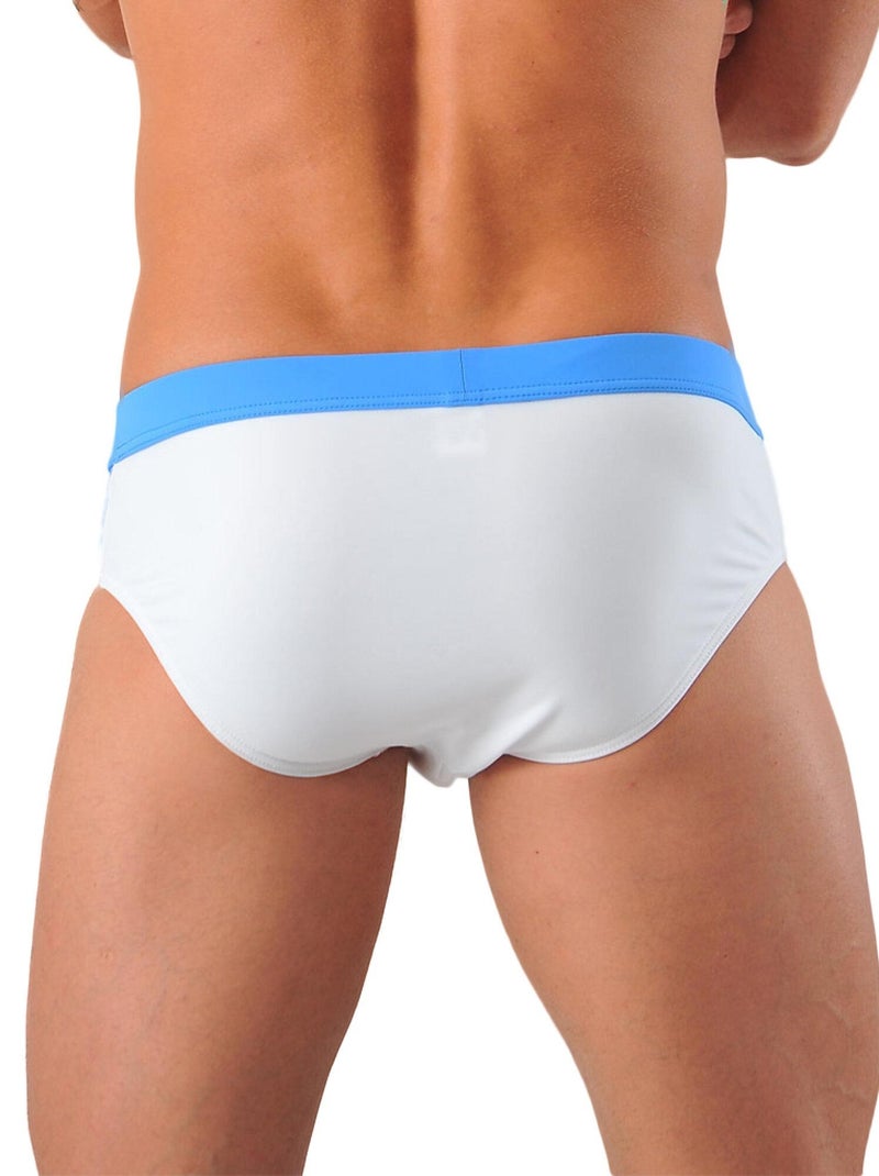 Bikinitop stripes Wit - Kiabi