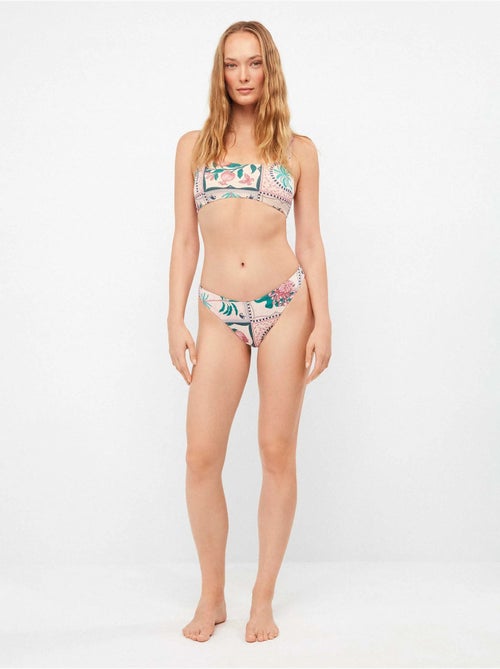Bikinitop zonder beugel met mozaïekprint - Kiabi Bikinitop zonder beugel met mozaïekprint - Kiabi
