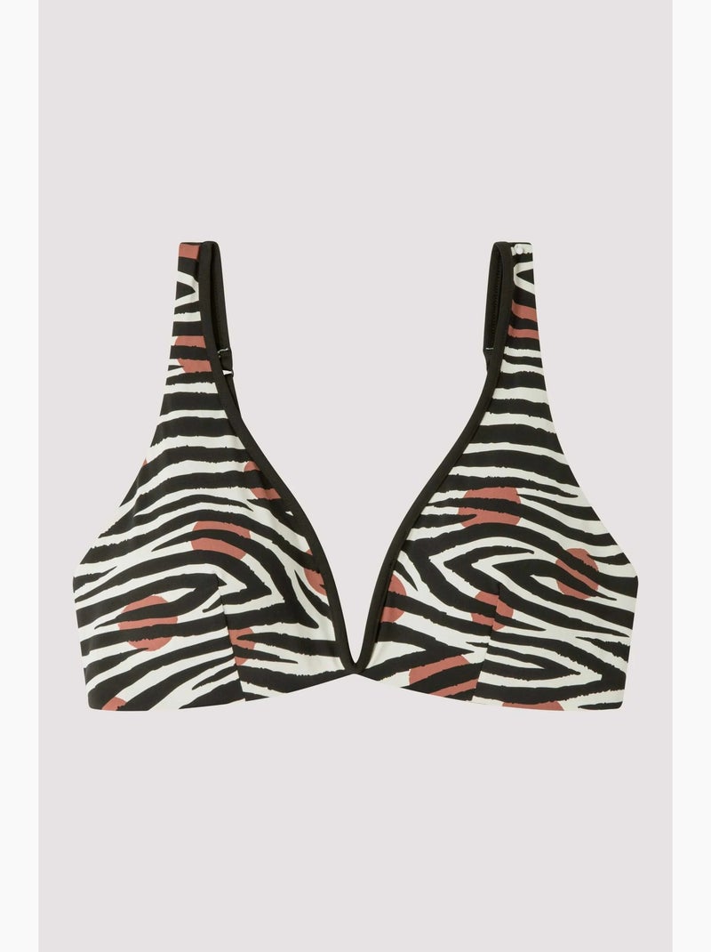 Bikinitop zonder beugel Multicolor - Kiabi