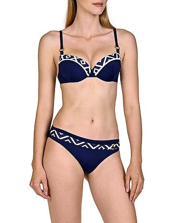 Bikinitopje costa rica blauw
