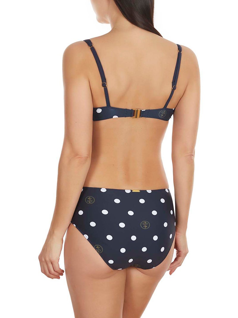 Bikinitopjes lunares Marineblauw - Kiabi