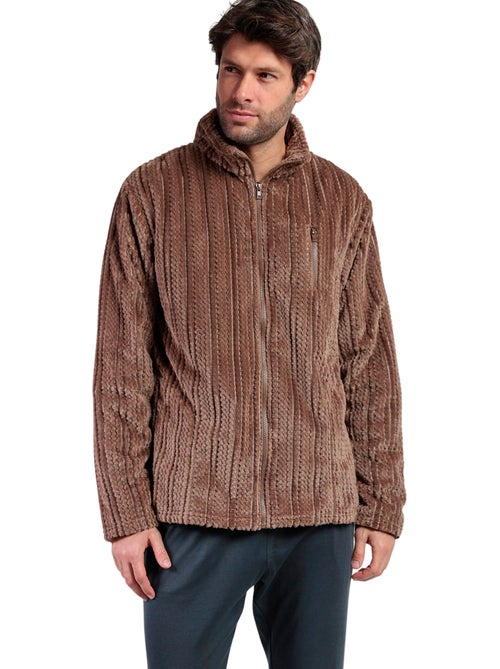 Binnenjas met rits cinnamon - Kiabi Binnenjas met rits cinnamon - Kiabi