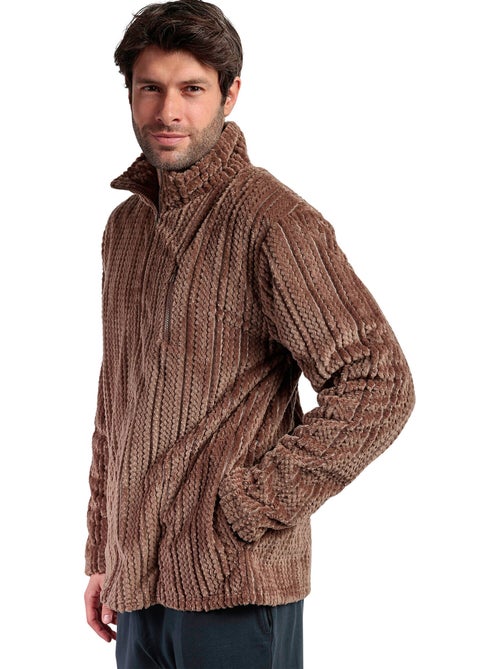 Binnenjas met rits cinnamon - Kiabi Binnenjas met rits cinnamon - Kiabi