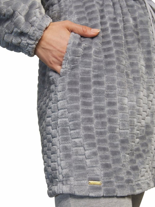 Binnenjas met rits supersoft - Kiabi Binnenjas met rits supersoft - Kiabi