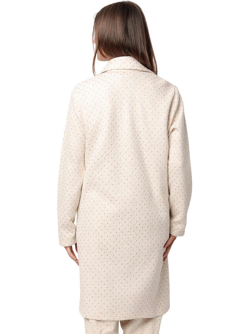 Binnenjas organic dots Beige - Kiabi