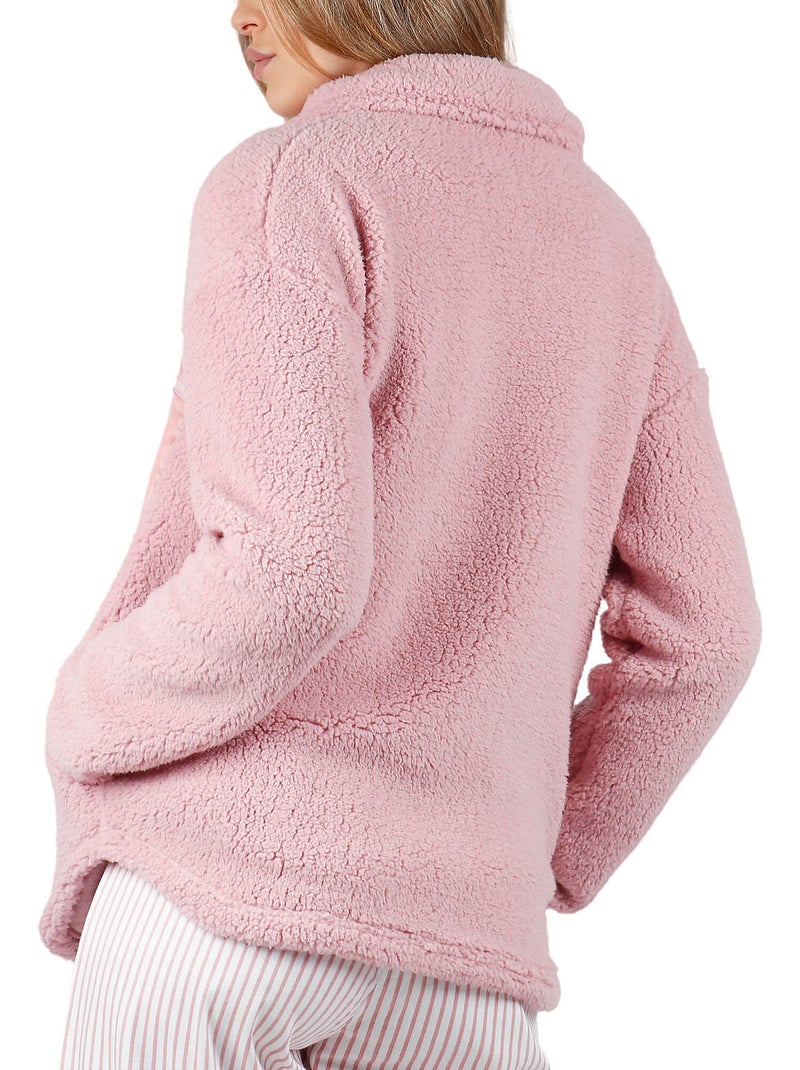 Binnenjas soft home Roze - Kiabi
