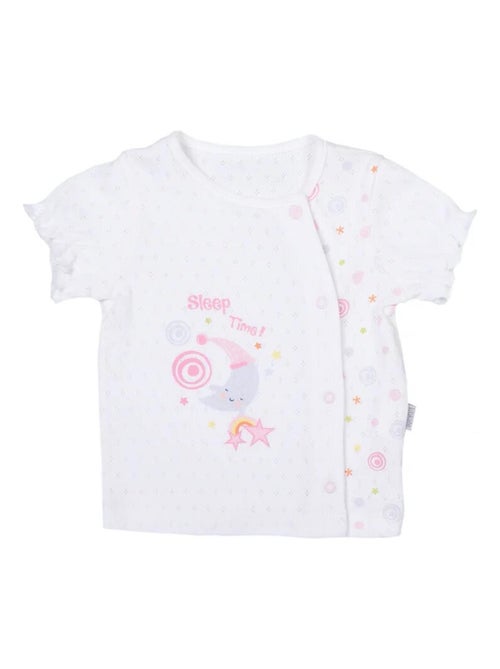 Bio-katoenen baby t-shirt en short set - Kiabi Bio-katoenen baby t-shirt en short set - Kiabi
