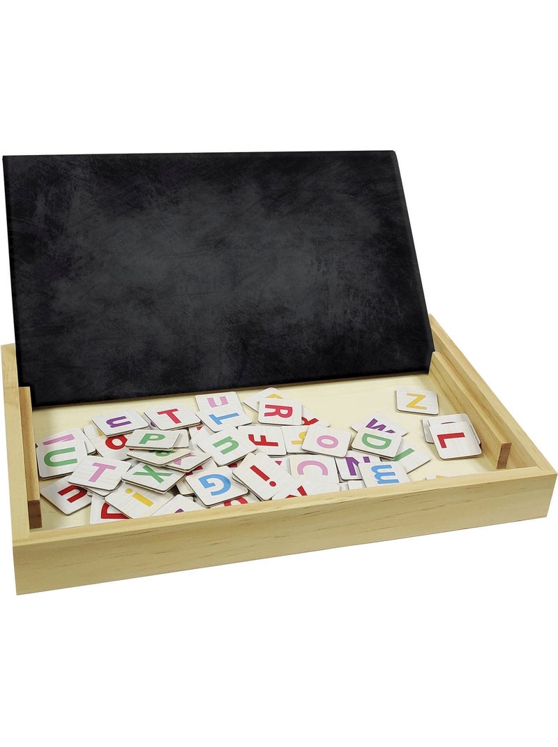 Bio toys l’ecole des mots bilingue anglais-espagnol - jeu en bois Beige - Kiabi