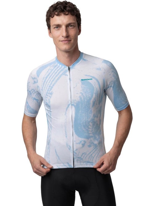 Biologisch afbreekbaar heren wielershirt - Kiabi