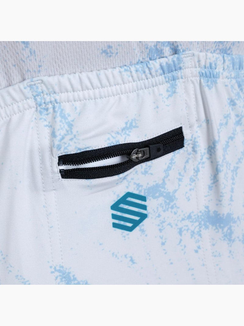 Biologisch afbreekbaar heren wielershirt Wit - Kiabi