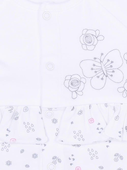Biologisch katoenen babypakje, emma | kitikate - Kiabi Biologisch katoenen babypakje, emma | kitikate - Kiabi