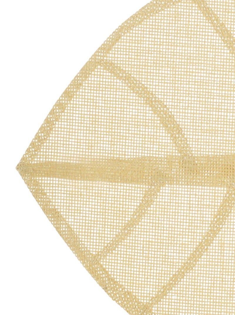 Bladvormige placemat Lichtbeige - Kiabi