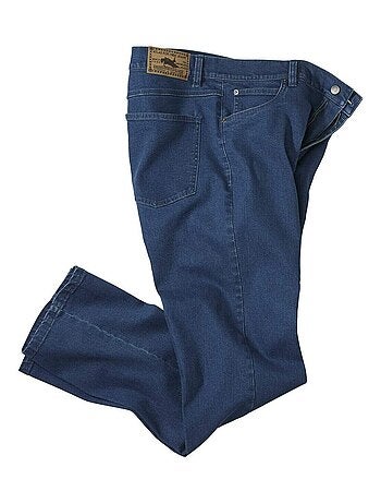 Zwarte stretch regular jeans - ATLAS FOR MEN