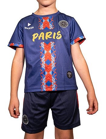 Blauw/rood sportpak voor kinderen - sport zone paris