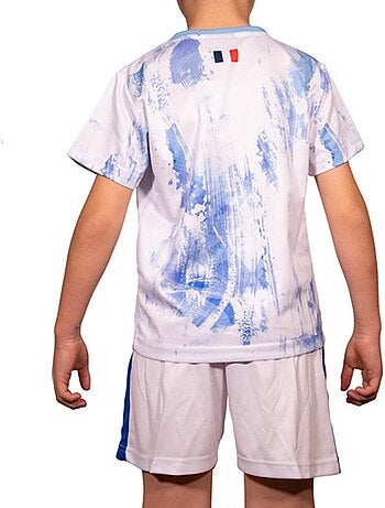 Blauw/wit kindersportset marseille