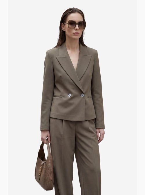 Blazer à col châle boutonné my fashion - Kiabi