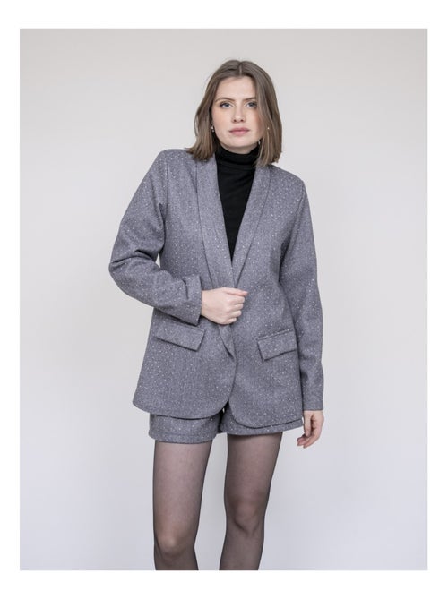 Blazer à strass ulisia - Kiabi Blazer à strass ulisia - Kiabi