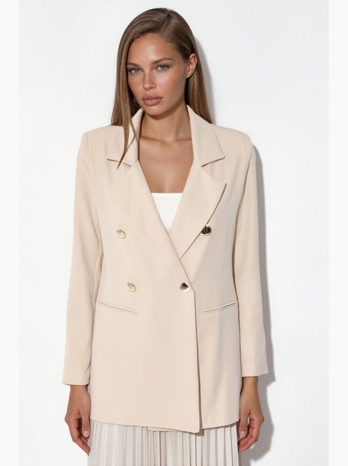 Blazer classique à double boutonnage bdart - Kiabi Blazer classique à double boutonnage bdart - Kiabi