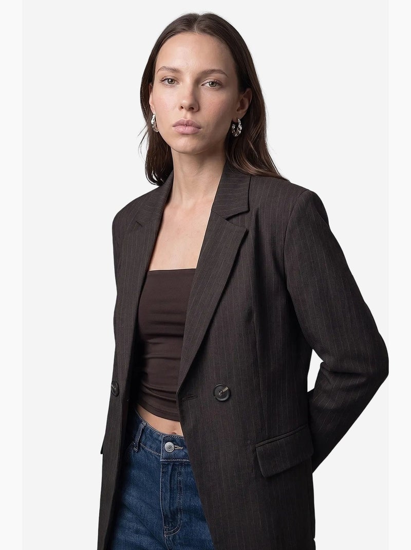 Blazer dilvin Gris foncé - Kiabi
