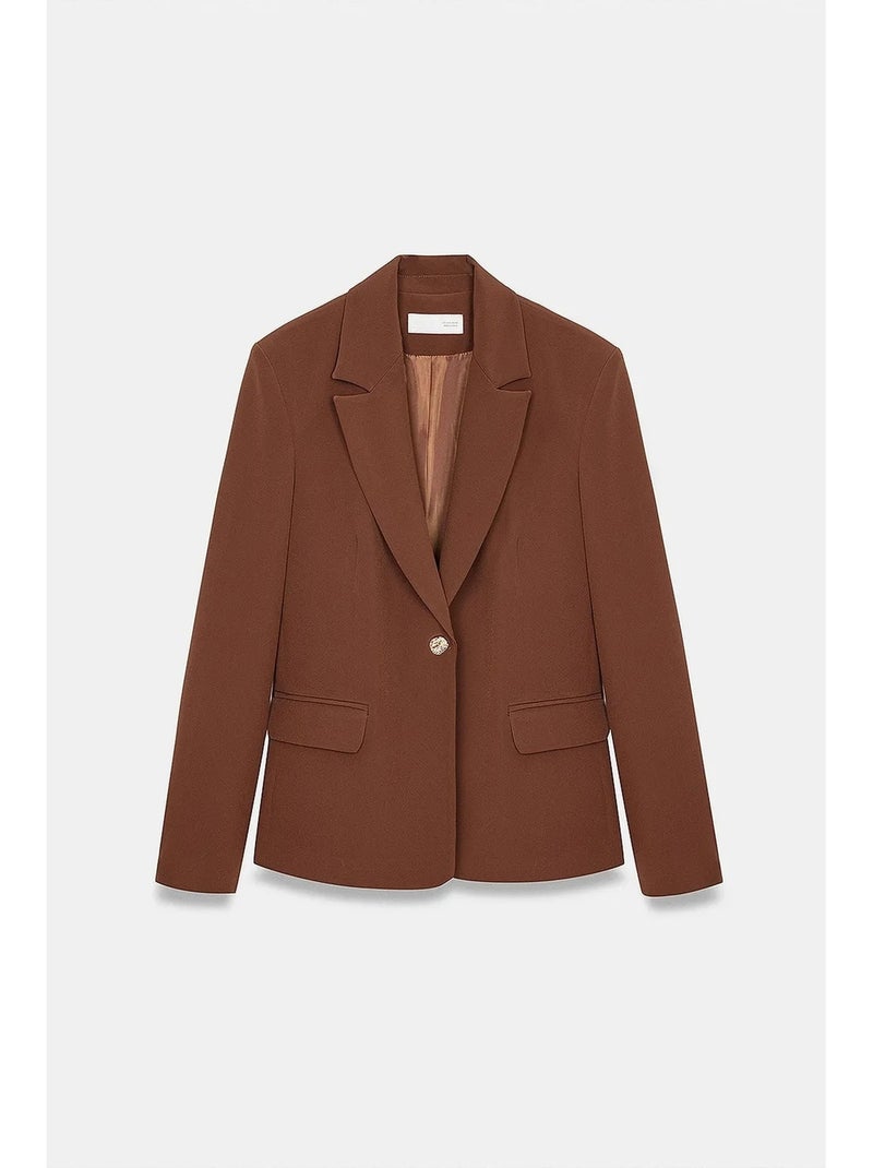 Blazer dilvin Marron - Kiabi