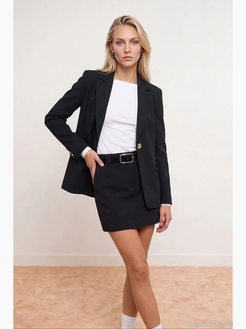 Blazer dilvin Noir - Kiabi