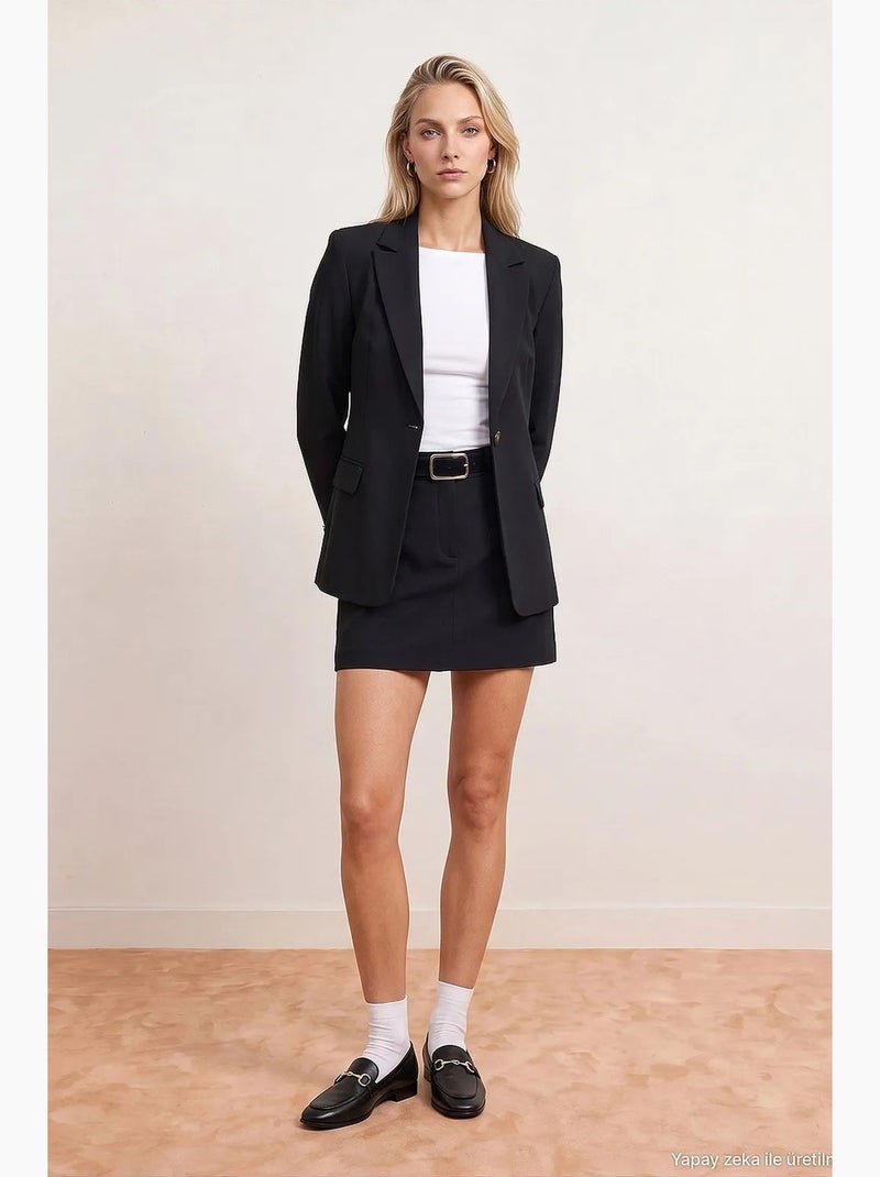 Blazer dilvin Noir - Kiabi