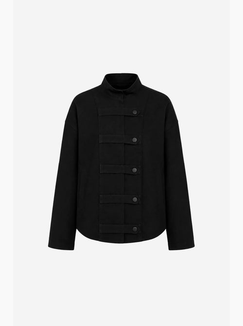 Blazer en coton mixray - Kiabi Blazer en coton mixray - Kiabi