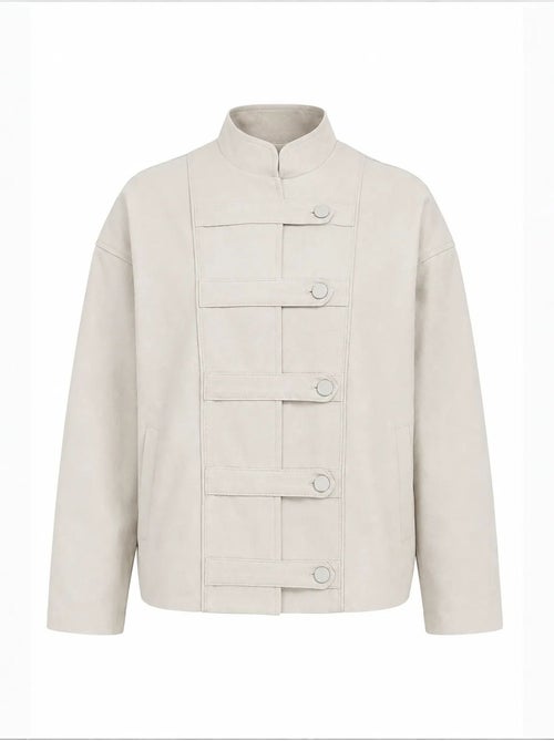 Blazer en coton mixray - Kiabi Blazer en coton mixray - Kiabi