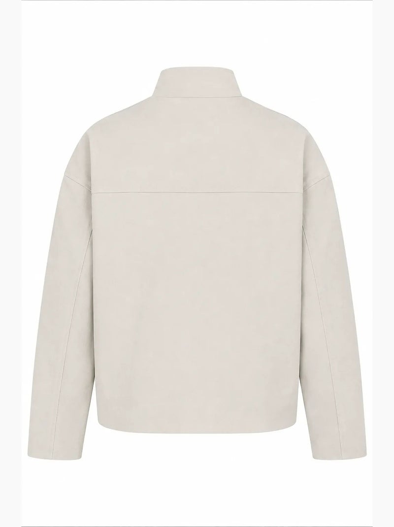 Blazer en coton mixray Sable - Kiabi