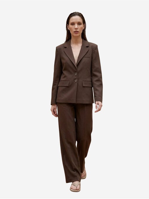 Blazer femme à coupe régulière my fashion - Kiabi