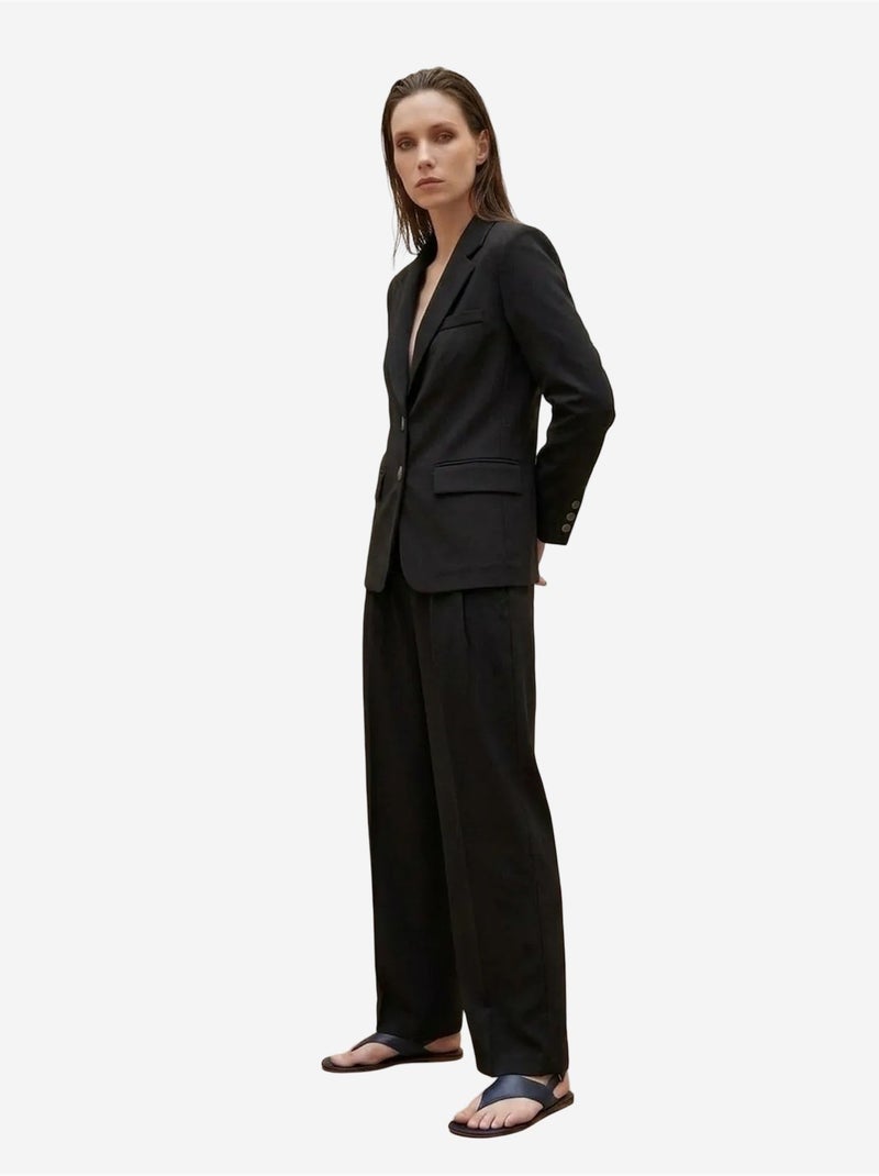 Blazer femme à coupe régulière my fashion Noir - Kiabi