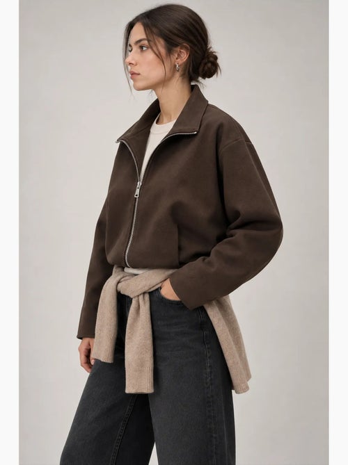 Blazer femme ajusté mixray - Kiabi Blazer femme ajusté mixray - Kiabi