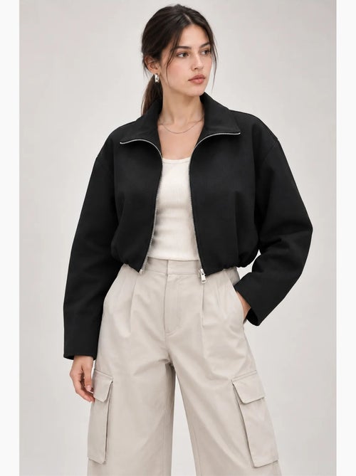 Blazer femme ajusté mixray - Kiabi Blazer femme ajusté mixray - Kiabi