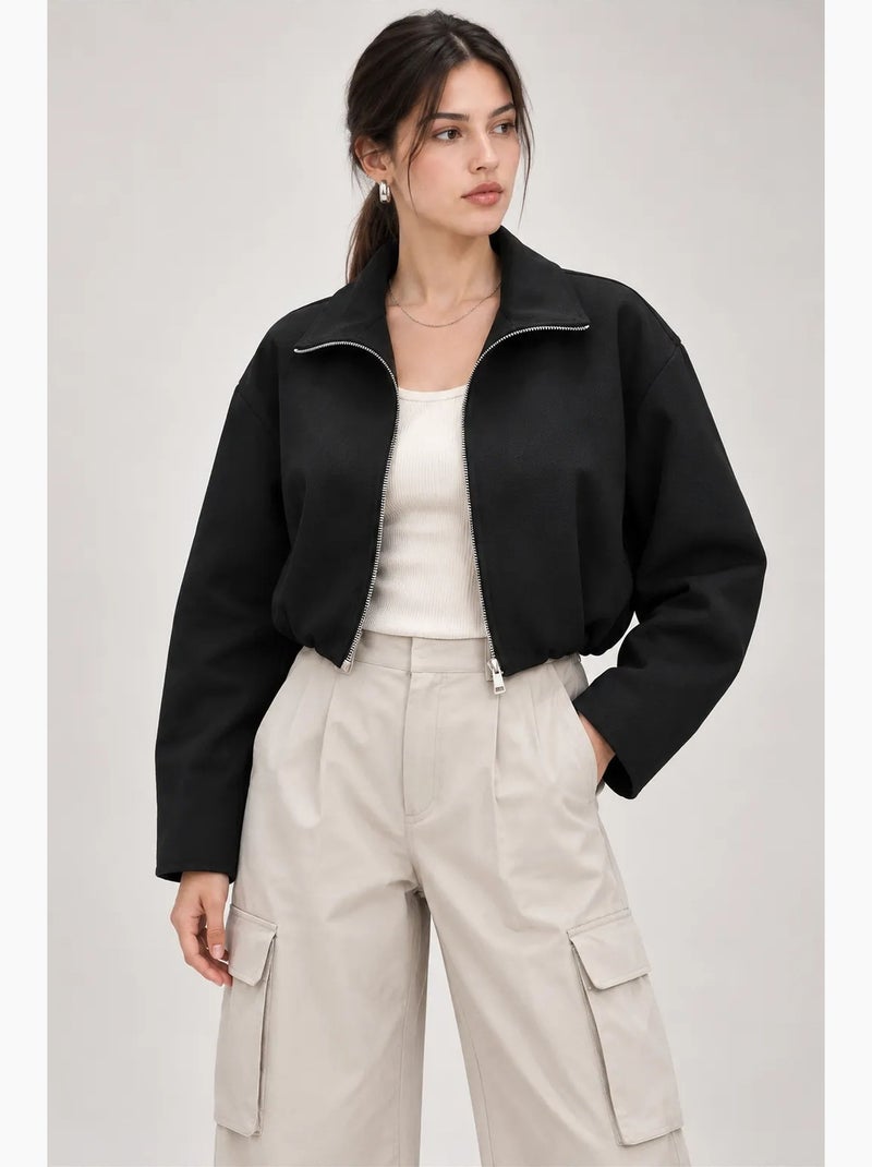 Blazer femme ajusté mixray Noir - Kiabi