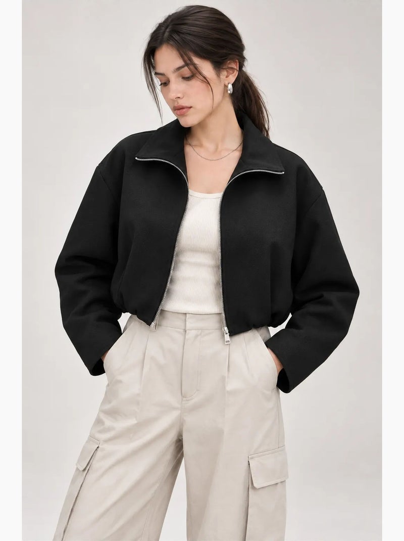 Blazer femme ajusté mixray Noir - Kiabi