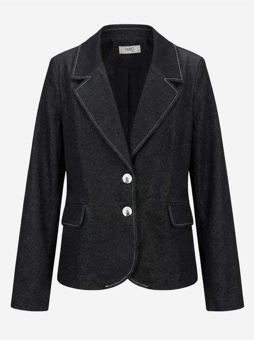 Blazer femme en popeline coton-lycra my fashion - Kiabi