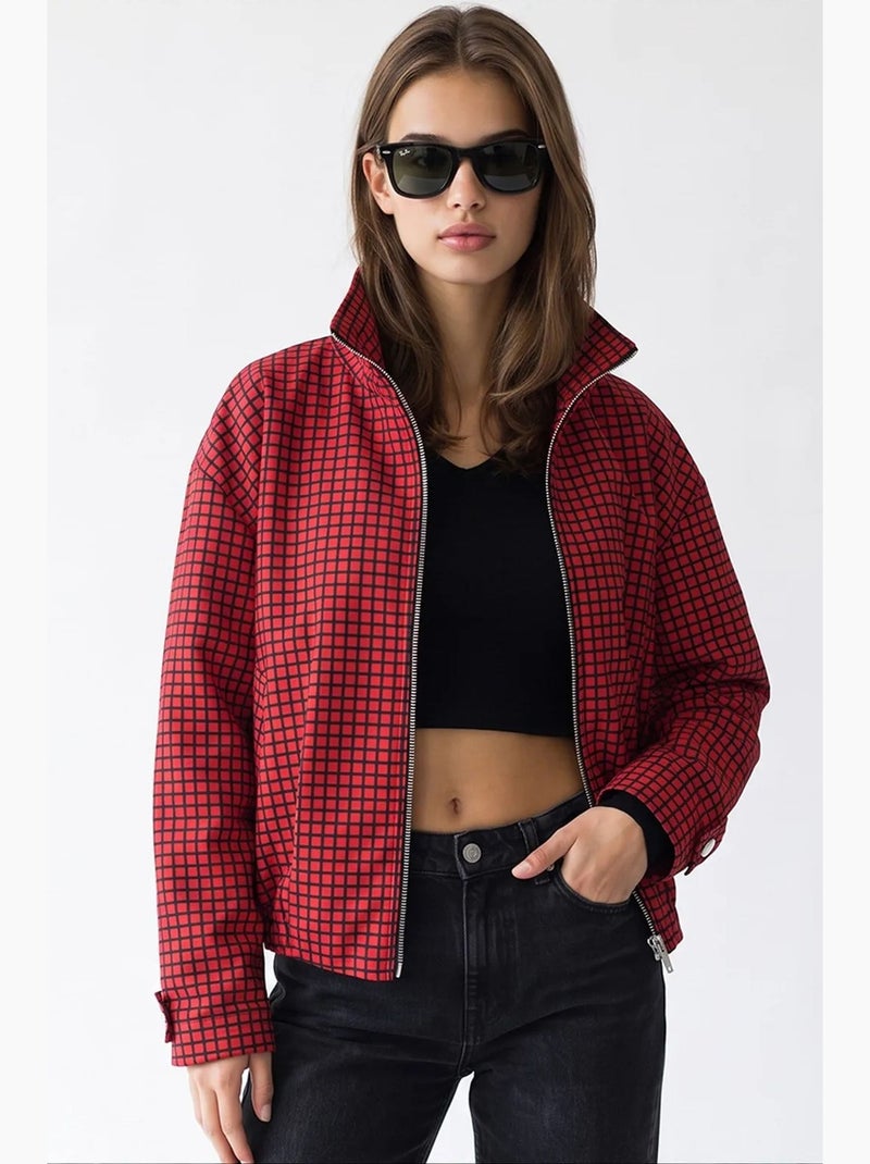 Blazer femme structuré mixray Rouge - Kiabi