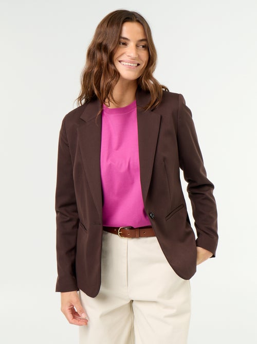 Blazer met lange mouw - Kiabi Blazer met lange mouw - Kiabi