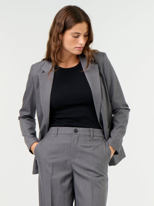 Blazer met lange mouw - Kiabi Blazer met lange mouw - Kiabi