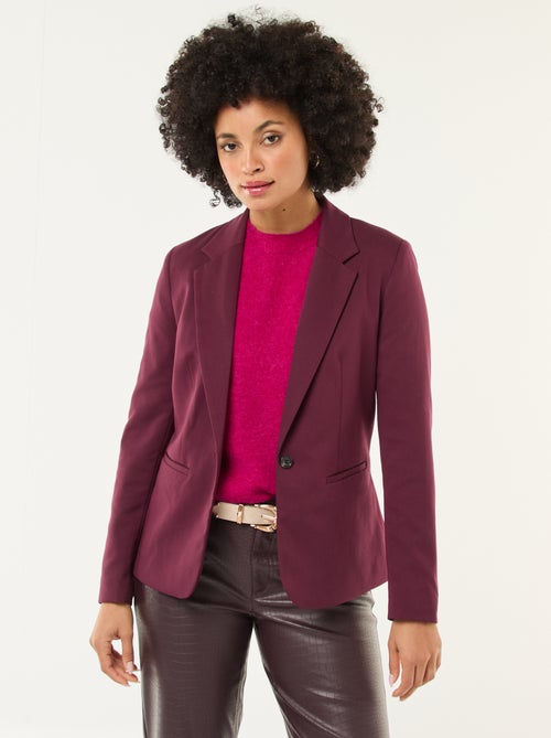 Blazer met lange mouw - Kiabi