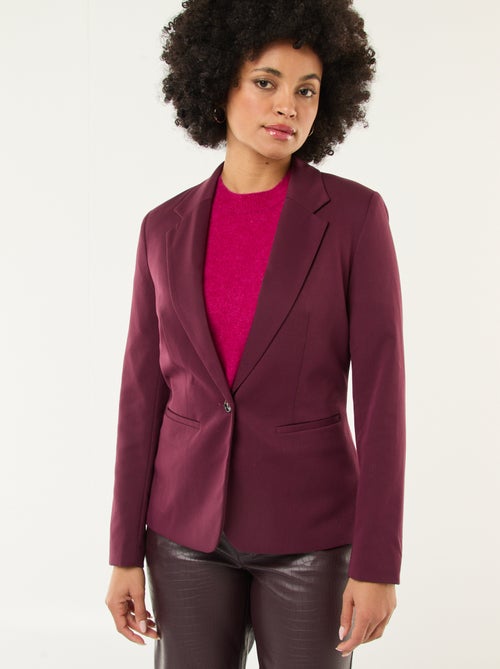 Blazer met lange mouw - Kiabi