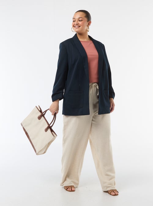 Blazer met lange mouwen - Kiabi