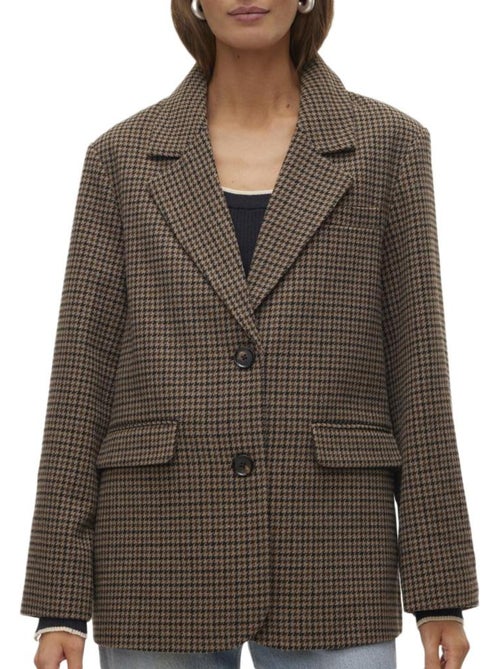 Blazer Pied poule Femme Vero Moda - Kiabi Blazer Pied poule Femme Vero Moda - Kiabi