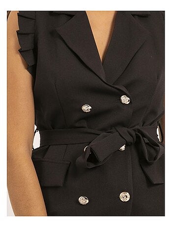Blazer sans manches uchena