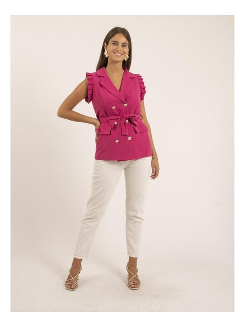 Blazer sans manches uchena - Kiabi Blazer sans manches uchena - Kiabi